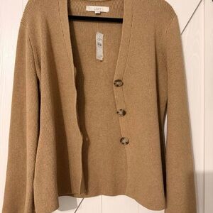 LOFT Women's Camel Cardigan